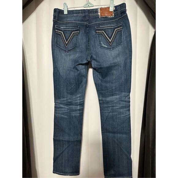 Vigose collection blue denim jeans , fit skinny jeans - Picture 4 of 9